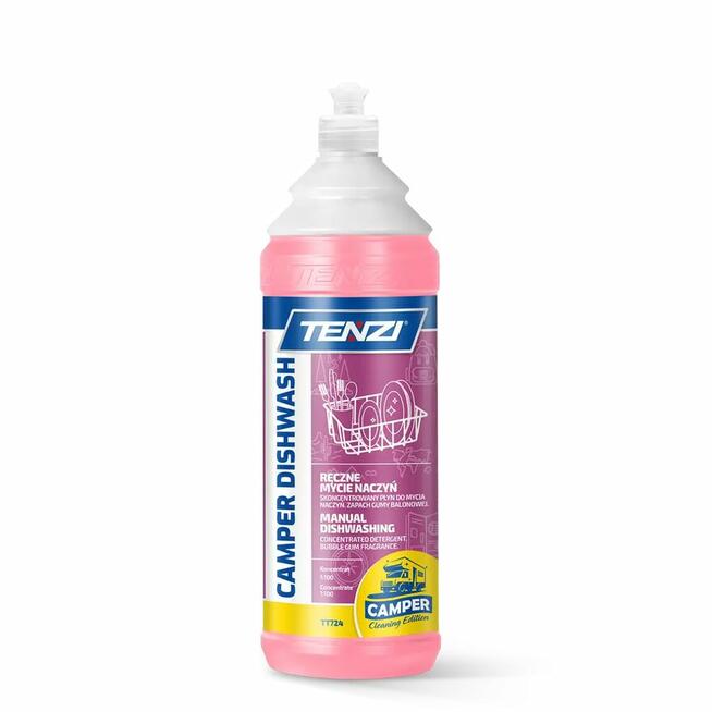 TENZI Camper Dishwash - Koncentrat do mycia naczyń - 1L
