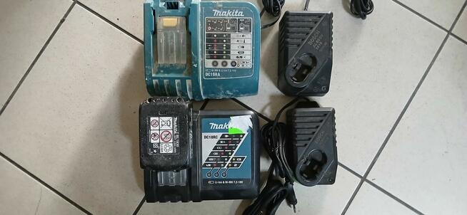 Ładowarki Bosch i Makita