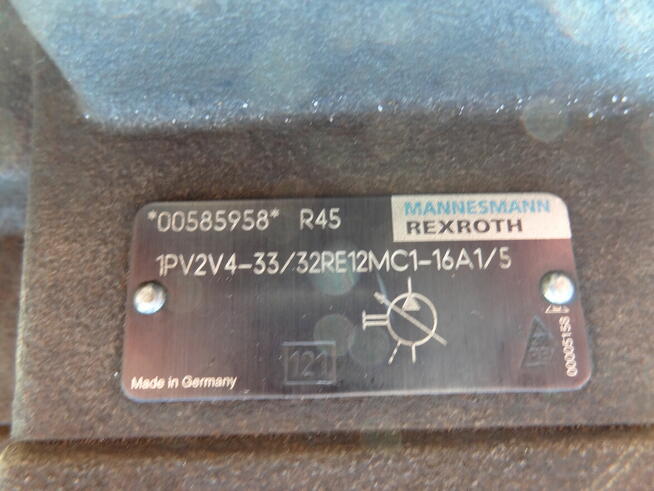 Pompa hydrauliczna REXROTH 1Pv2V4-33/32 łopatkowa