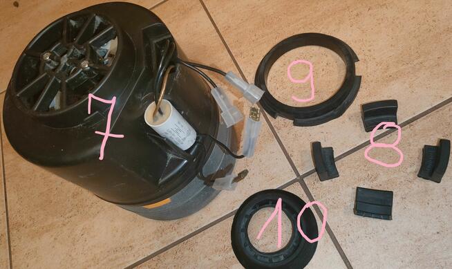 Zelmer Meteor typ 1120.5 / 1120.0 - CZĘŚCI !!!