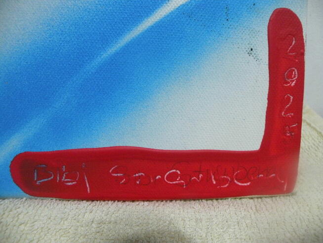 Obraz 70x50 - Sygnowany Bibi Strawberry