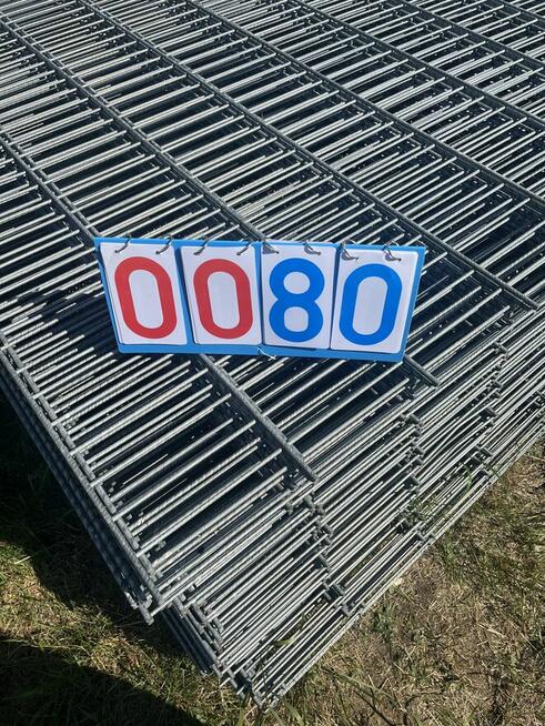 Panel ogrodzeniowy 2 D 2,03 x 2,50 , 8/6/8 - ocynk