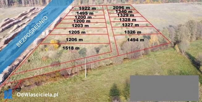 Działka budowlana 2,34 ha , wieś Ładne Włocławek , 38zł/m2
