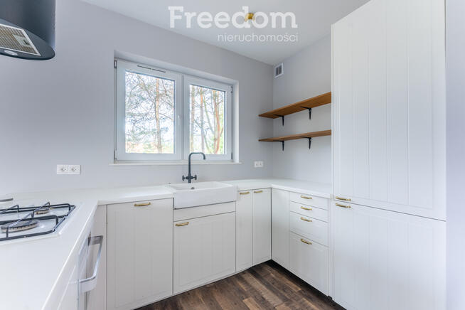 Nowoczesny bliźniak z ogrodem i garażem Baszkówka