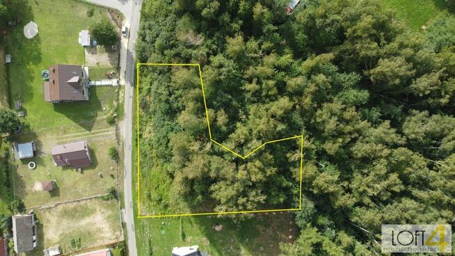 Działka budowlana Łęki gm. Borzęcin