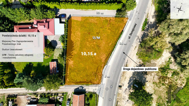 Działka budowlana ul. Dunajcowa Nowy Sącz