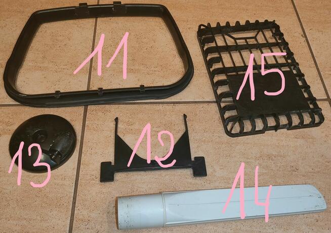 Zelmer Meteor typ 1120.5 / 1120.0 - CZĘŚCI !!!