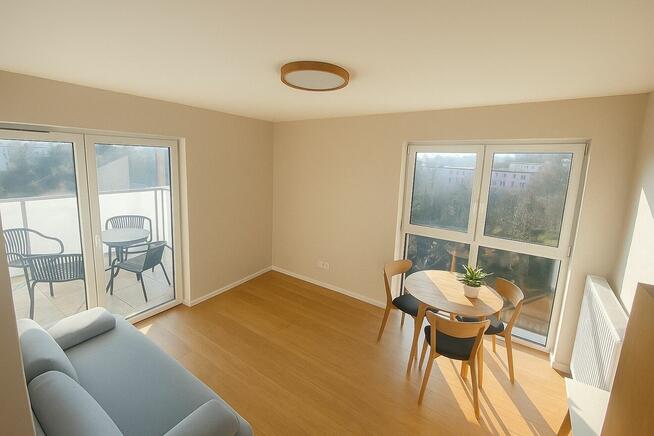 Luksusowe, 2-pokojowe w centrum z 15m tarasem wśród zieleni