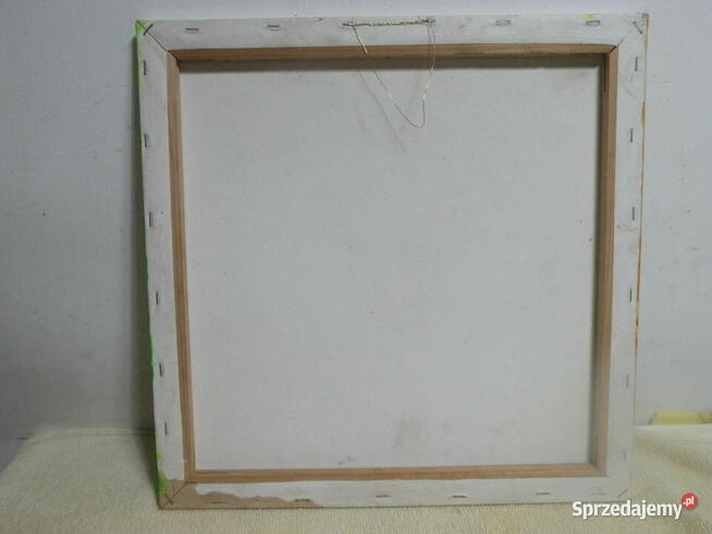 Obraz 40x40 cm. - Sygnowany Bibi Strawberry