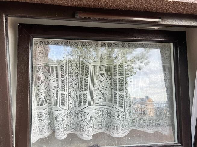 Okno dwuszybowe z nawietrznikiem z demontażu