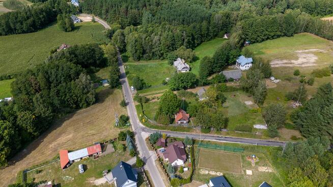 Janowicze * Uzbrojona duża działka przy asfalcie