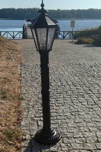 lampa ogrodowa zjawiskowa parkowa żeliwna h-116cm solidna