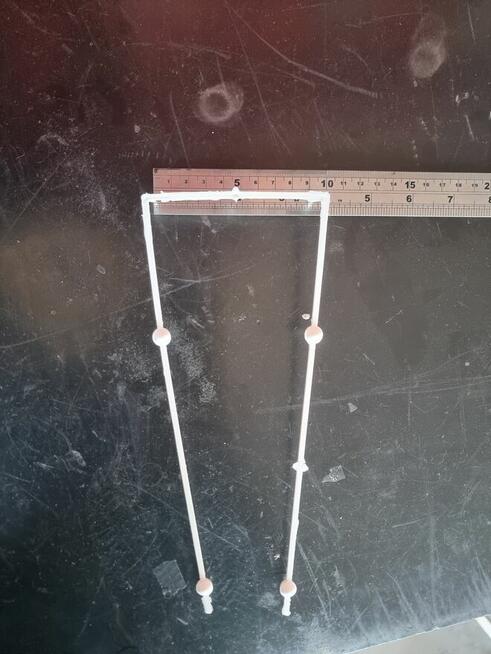 Przekładka dystansowa do wyrobów betonowych, podwójna 250x90