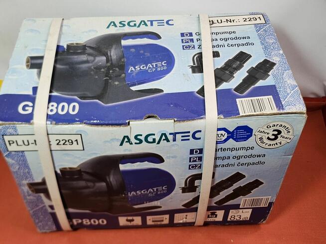 nowa pompa ogrodowa ASGATEC GP 800.