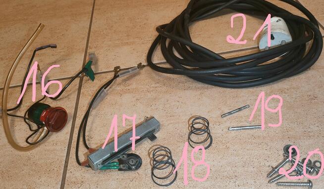 Zelmer Meteor typ 1120.5 / 1120.0 - CZĘŚCI !!!