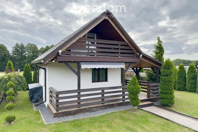 Działka 292 m² z domkiem i wyposażeniem