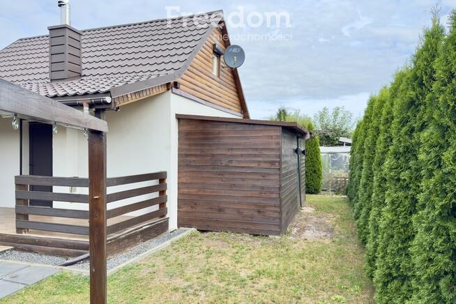 Działka 292 m² z domkiem i wyposażeniem