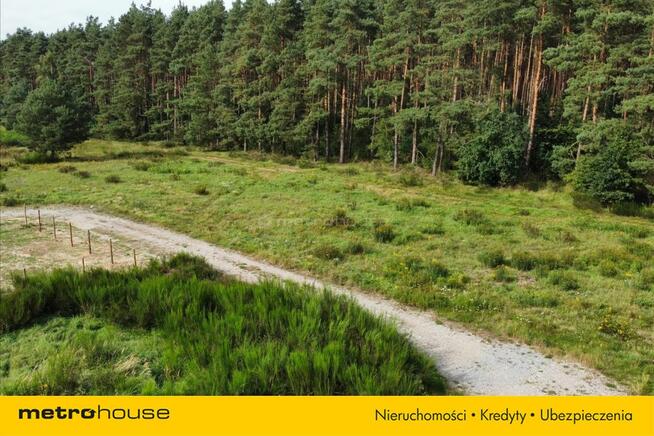 Uzbrojona działka pod lasem pod Kołobrzegiem