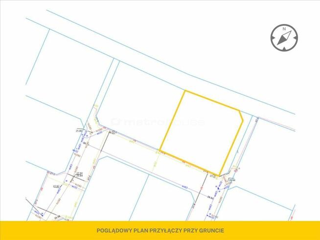 Uzbrojona działka pod lasem pod Kołobrzegiem