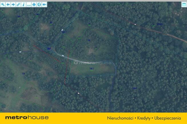 Duża działka budowlana w wydanymi warunkami.