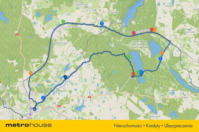 Duża działka budowlana w wydanymi warunkami.