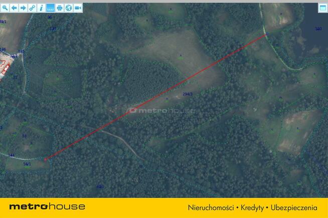 Duża działka budowlana w wydanymi warunkami.