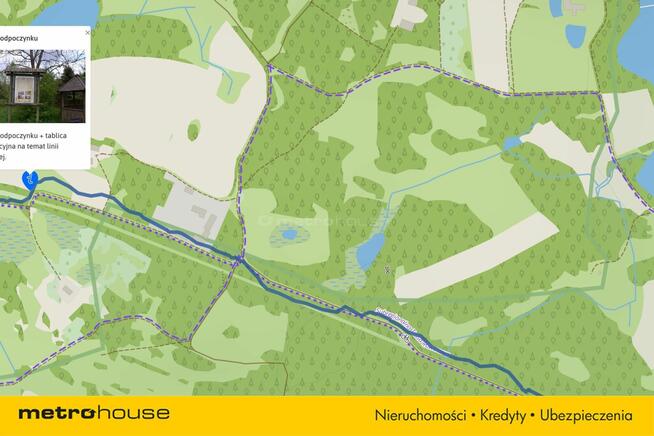 Duża działka budowlana w wydanymi warunkami.