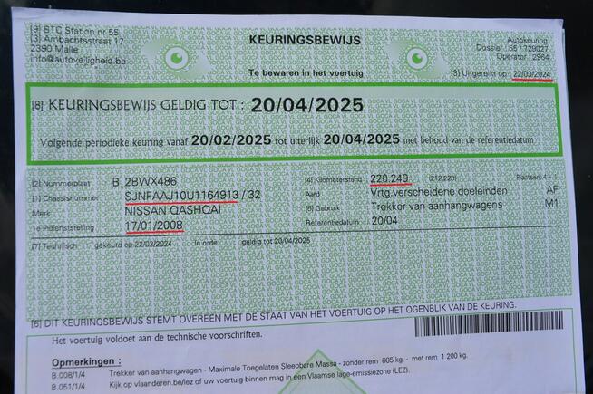 Nissan Qashqai 1.6i Bezwypadkowy Serwisowany Klimatronik Panoramadach 226 tys.km.