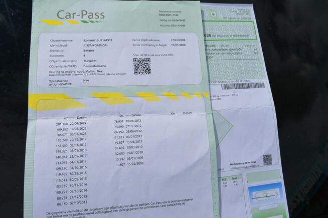 Nissan Qashqai 1.6i Bezwypadkowy Serwisowany Klimatronik Panoramadach 226 tys.km.