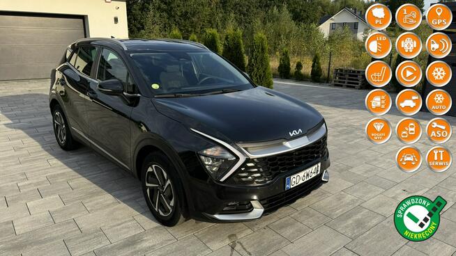 Kia Sportage 1.6 Crdi+hybryda full led Navi kamera radar bezwypadkowa full serwis