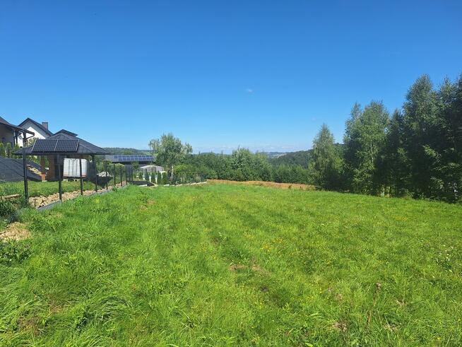 Dziaka budowlana w pobliżu lasu