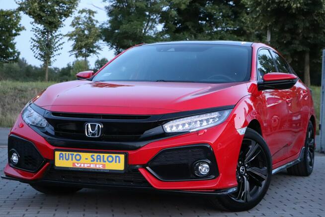 Honda Civic krajowy,2-wł, serwis, model 2018,dach szklany panoramiczny