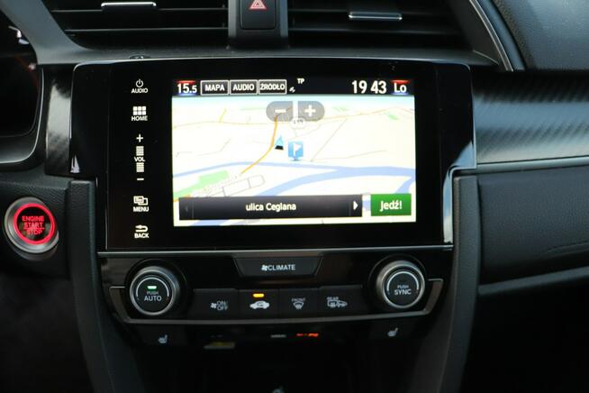 Honda Civic krajowy,2-wł, serwis, model 2018,dach szklany panoramiczny