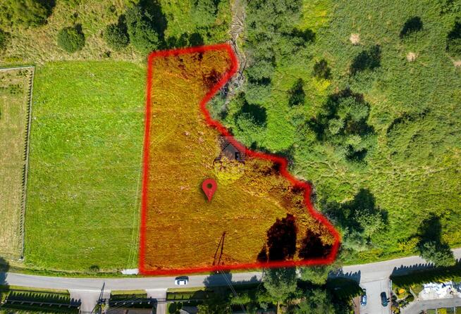 Działka budowlana Uszew gm. Gnojnik