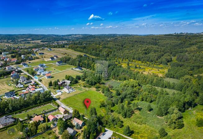 Działka budowlana Uszew gm. Gnojnik