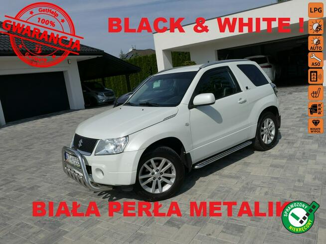 Suzuki Grand Vitara Black & White !  Biała Perła Metalik! Super Stan!