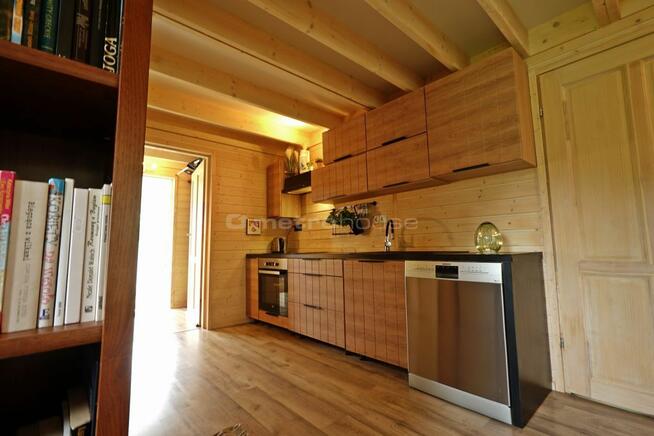 Uroczy Dom z drewna całoroczny 85 m2 w Rozgartach