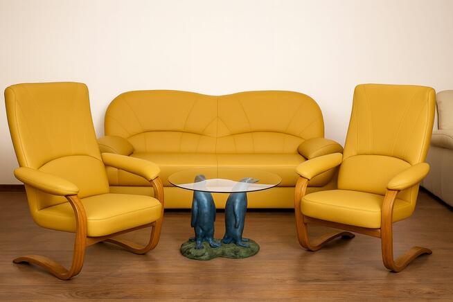 Bestsellerowa wersalka Gala w skórze naturalnej