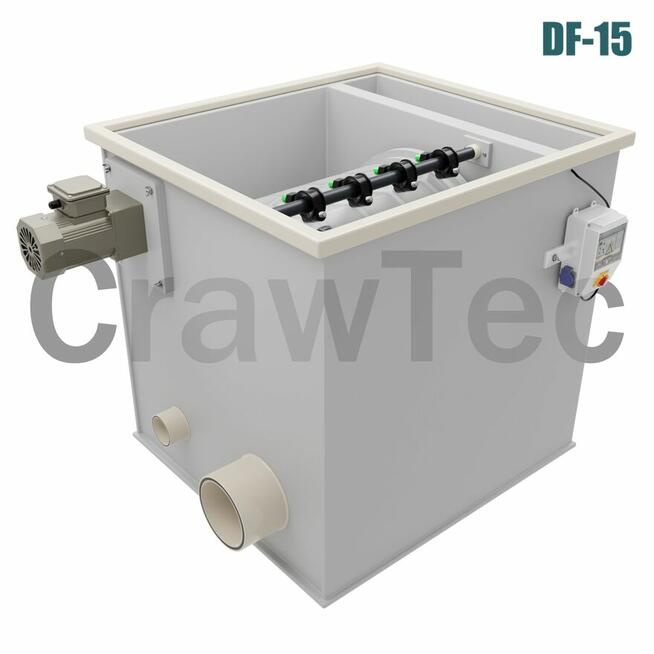 Filtr bębnowy do oczka wodnego 10-15 m³