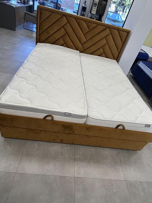 Łóżko kontynentalne 180x200 z pojemnikiem