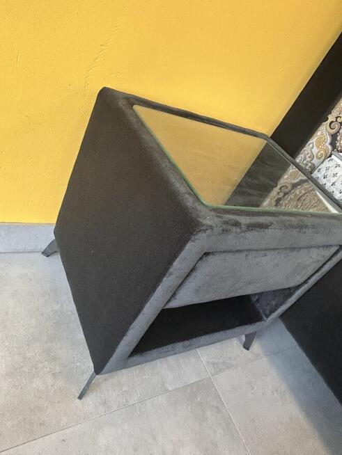 Łóżko z pojemnikiem 160x200cm +stolik nocny