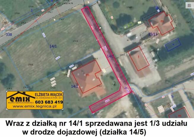 Działka budowlana w Jerzmanowicach - 1200m2