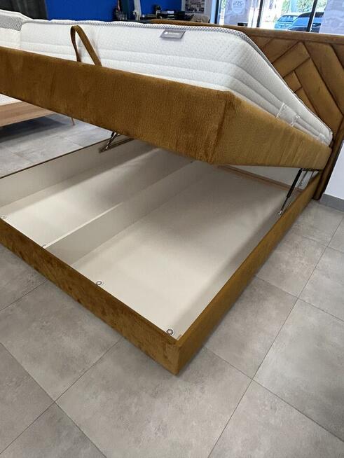 Łóżko kontynentalne 180x200 z pojemnikiem