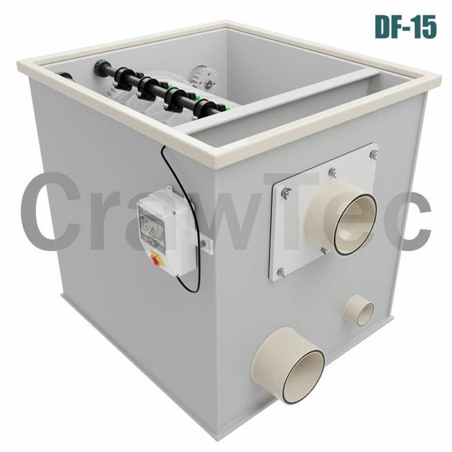 Filtr bębnowy do oczka wodnego 10-15 m³