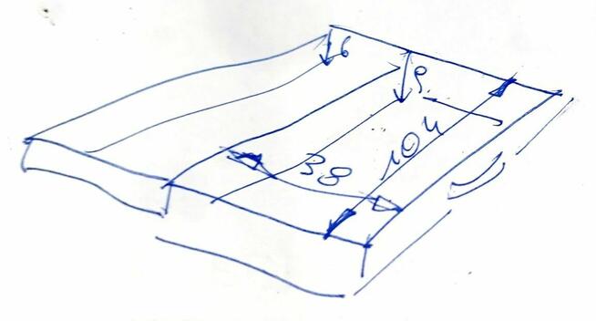 Case na keyboard 104x38x15