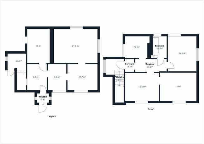 Dom w Olsztynku z budynkiem gospodarczym