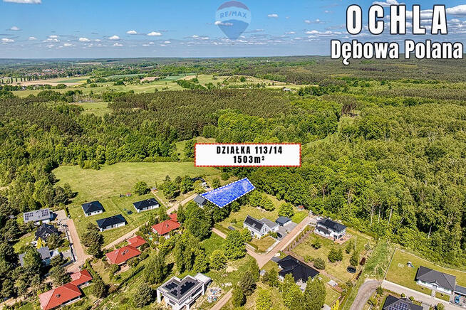 Działka na ekskluzywnym osiedlu Dębowa Polana!