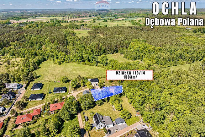 Działka na ekskluzywnym osiedlu Dębowa Polana!