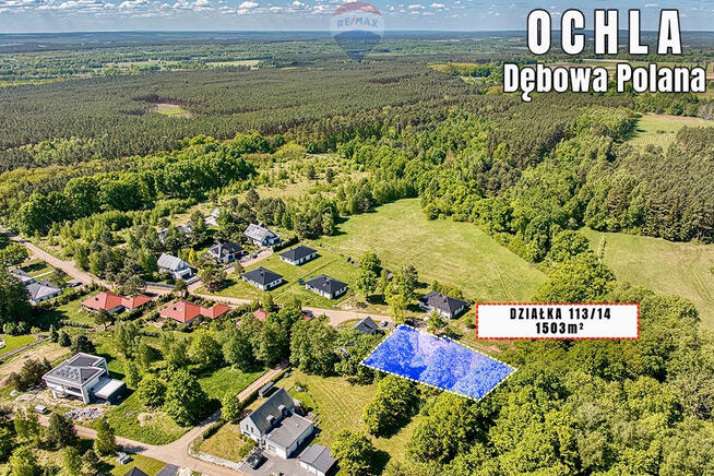 Działka na ekskluzywnym osiedlu Dębowa Polana!