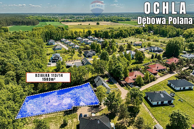 Działka na ekskluzywnym osiedlu Dębowa Polana!